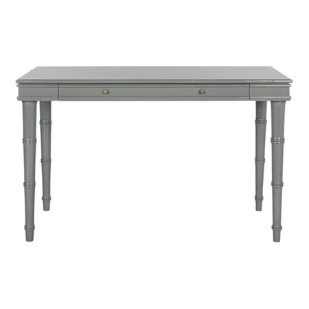 Safavieh 29.5 x 23.6 x 47 in. Noely Modern Coastal Writing Desk, Grey DSK3500C